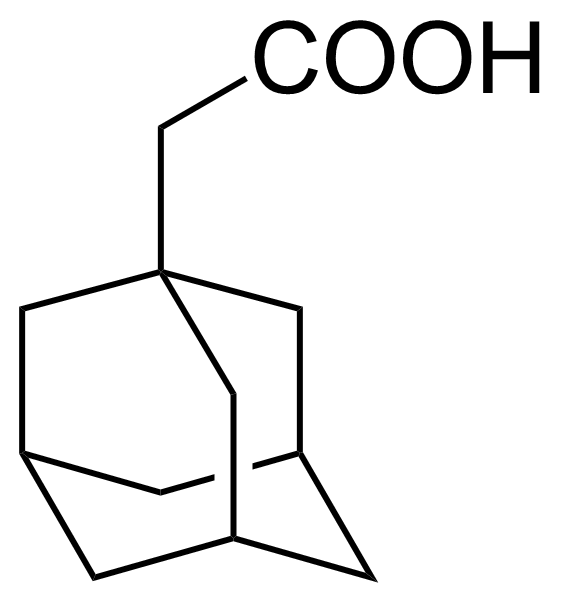 Structure of 1-Adamantaneacetic acid