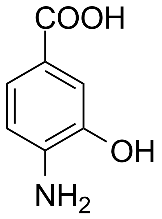Structure of 4-Amino-3-hydroxybenzoic acid