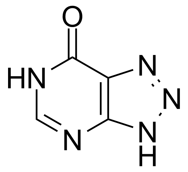Structure of 8-Azahypoxanthine