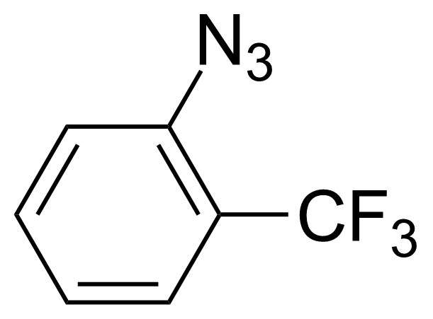 Structure of 1-Azido-2-(trifluoromethyl)benzene