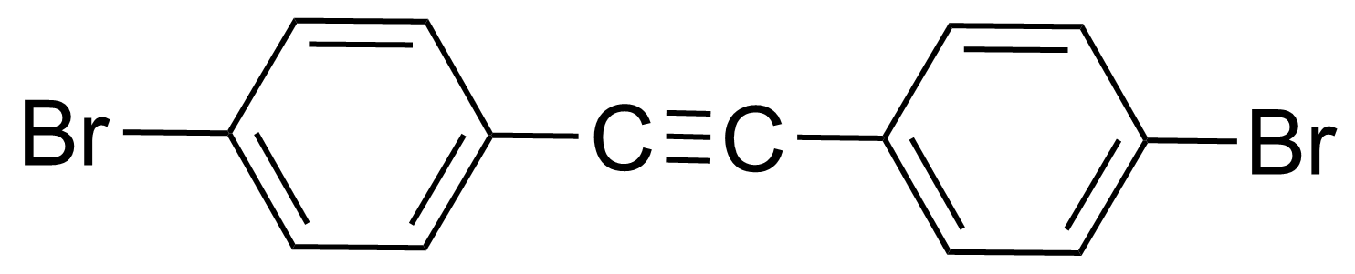 Structure of Bis(4-bromophenyl)acetylene