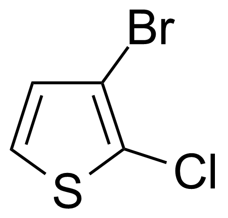 Structure of 3-Bromo-2-chlorothiophene