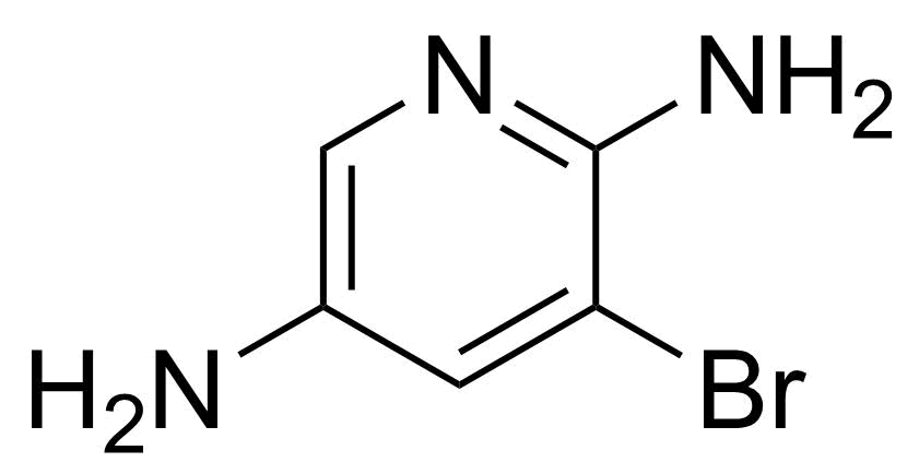 Structure of 3-Bromo-2,5-diaminopyridine