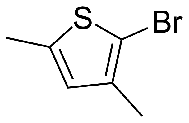 Structure of 2-Bromo-3,5-dimethylthiophene