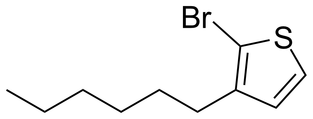 Structure of 2-Bromo-3-hexylthiophene