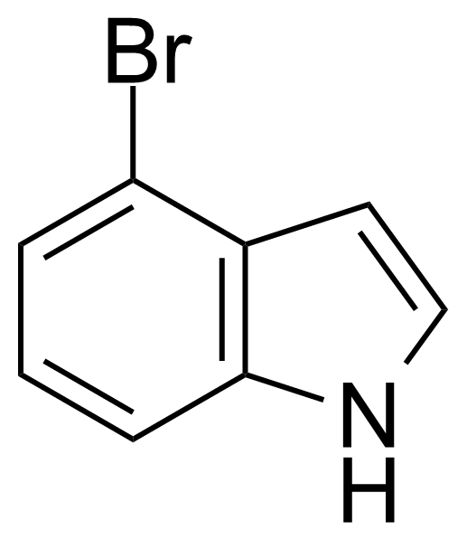 Structure of 4-Bromoindole