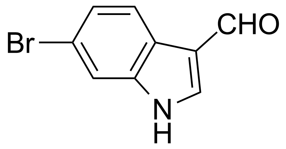 Structure of 6-Bromoindole-3-carboxaldehyde