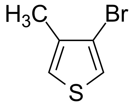 Structure of 3-Bromo-4-methylthiophene
