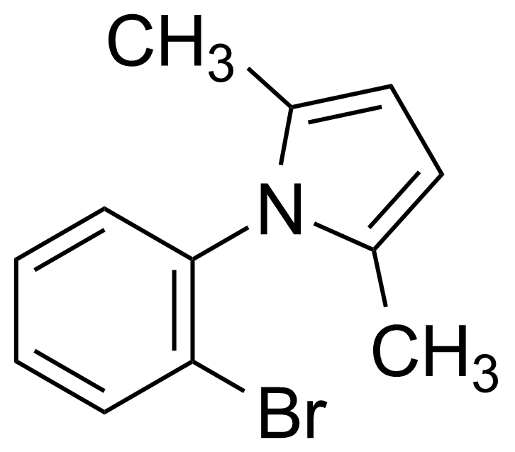 Structure of 1-(2-Bromophenyl)-2,5-dimethyl-1H-pyrrole