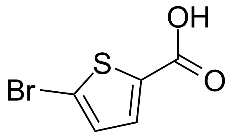 Structure of 5-Bromo-2-thiophenecarboxylic acid