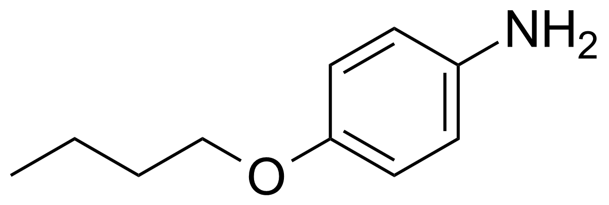 Structure of 4-Butoxyaniline