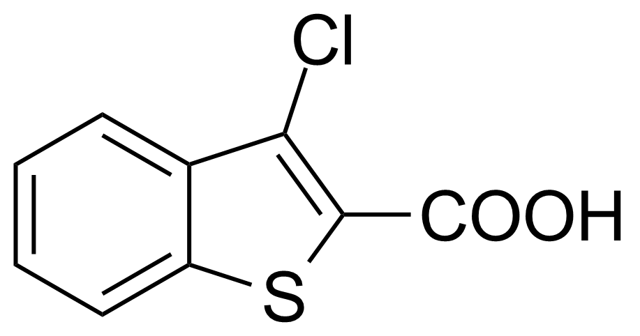 Structure of 3-Chlorobenzo[b]thiophene-2-carboxylic acid