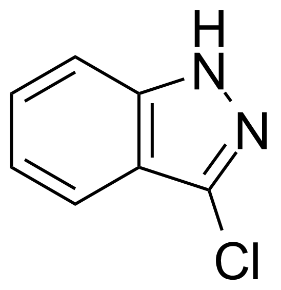 Structure of 3-Chloro-1H-indazole