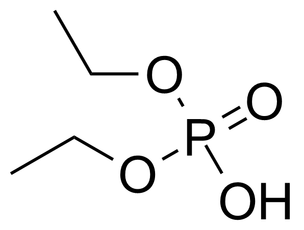 Structure of Diethyl phosphate