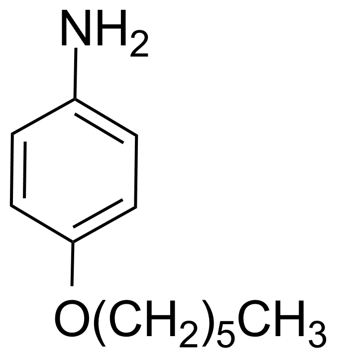 Structure of 4-Hexyloxyaniline