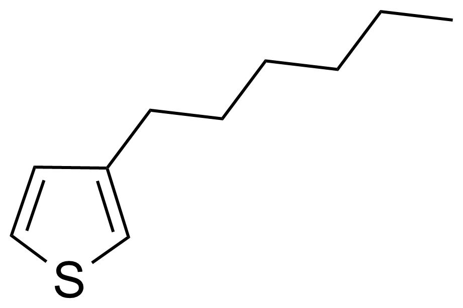 Structure of 3-Hexylthiophene