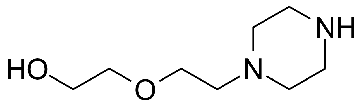 Structure of 1-[2-(2-Hydroxyethoxy)ethyl]piperazine