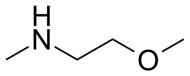 Structure of N-(2-Methoxyethyl)methylamine