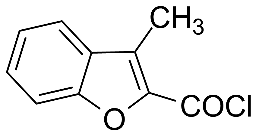 Structure of 3-Methylbenzofuran-2-carbonyl chloride
