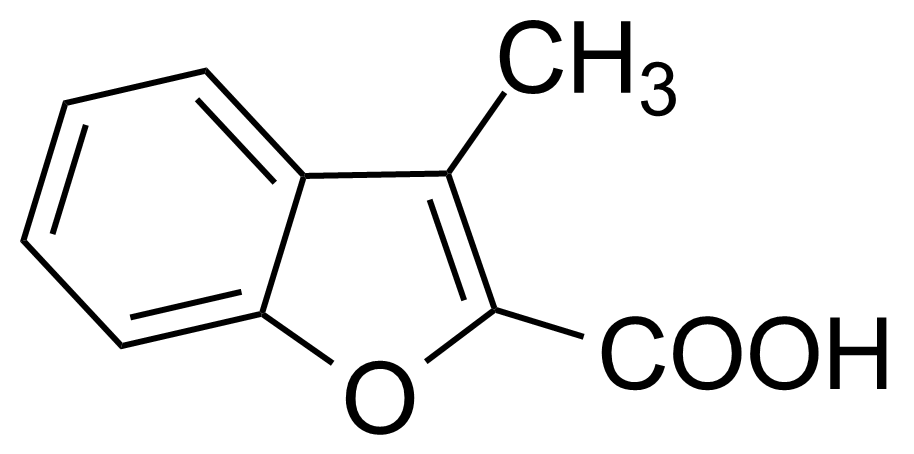 Structure of 3-Methylbenzofuran-2-carboxylic acid