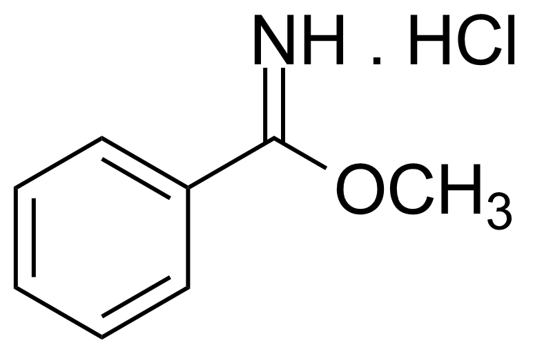 Structure of Methyl benzimidate hydrochloride