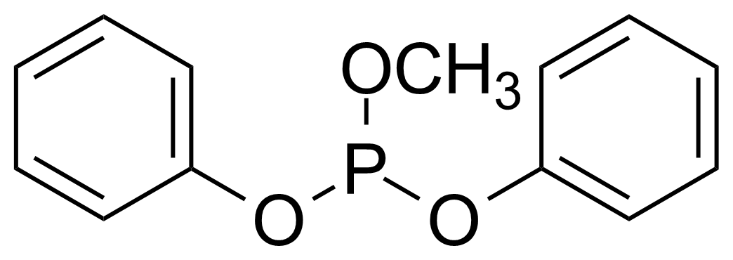 Structure of Methyl diphenylphosphite