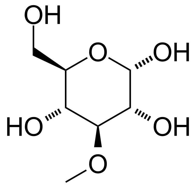Structure of 3-O-Methyl-a-D-glucopyranose