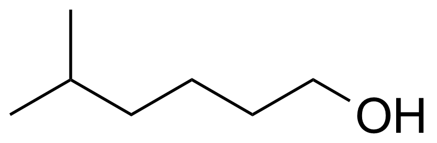 Structure of 5-Methyl-1-hexanol