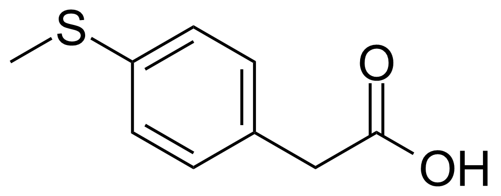 Structure of 4-(Methylthio)phenylacetic acid