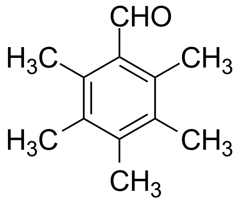 Structure of Pentamethylbenzaldehyde
