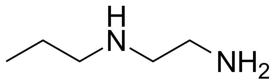Structure of N-Propylethylenediamine