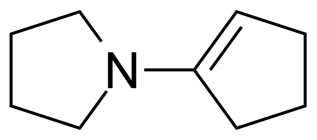 Structure of 1-Pyrrolidino-1-cyclopentene