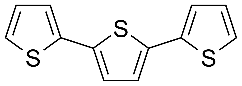 Structure of 2,2'-5',2''-Terthiophene