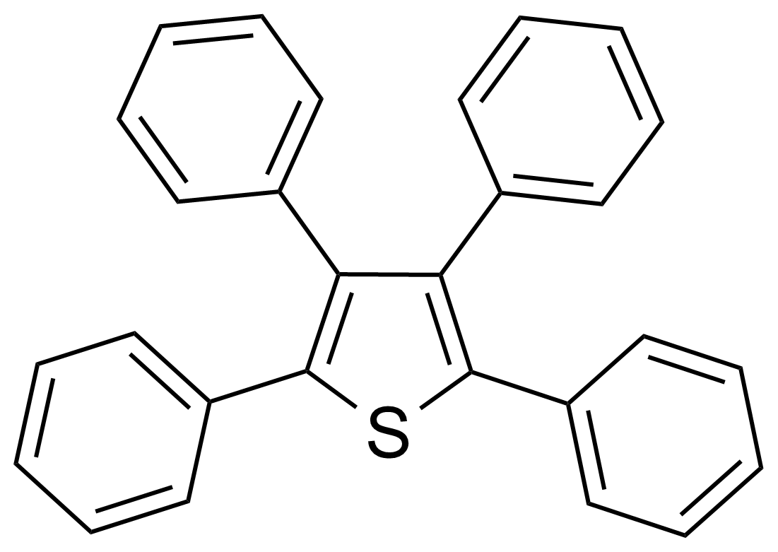 Structure of Tetraphenylthiophene