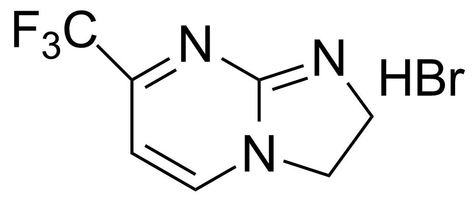Structure of 7-(Trifluoromethyl)imidazo[1,2-a]pyrimidine hydrobromide