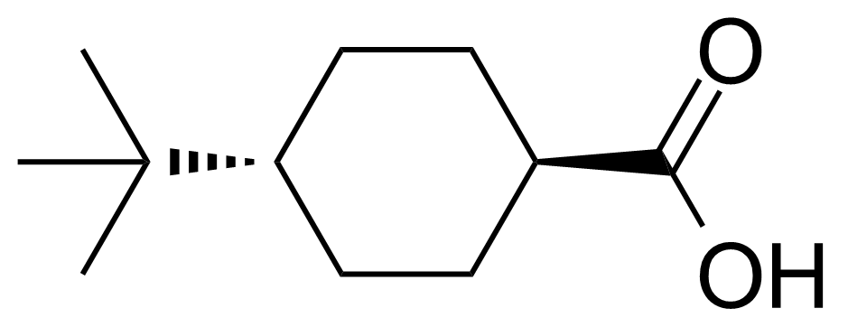 Structure of trans-4-tert-Butylcyclohexanecarboxylic acid