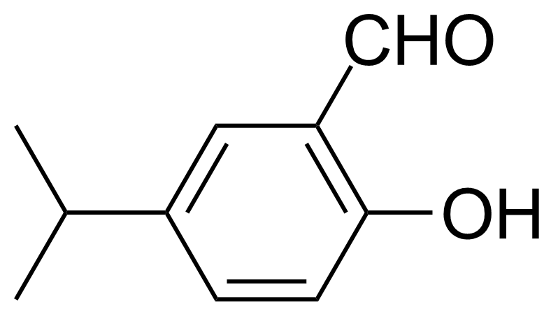 Structure of 5-tert-Butyl-2-hydroxybenzaldehyde