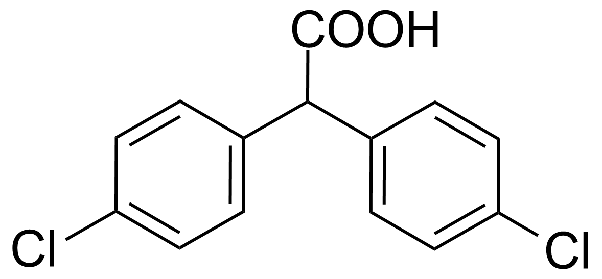 Structure of Bis(4-chlorophenyl)acetic acid
