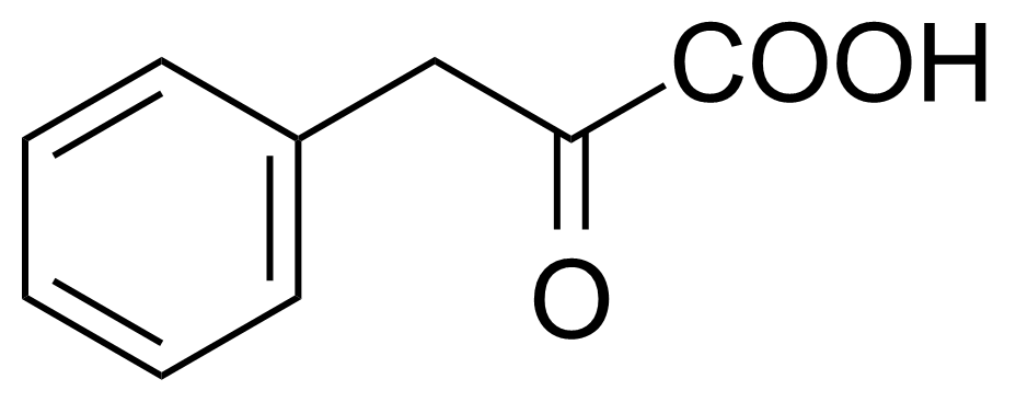 Structure of Phenylpyruvic acid