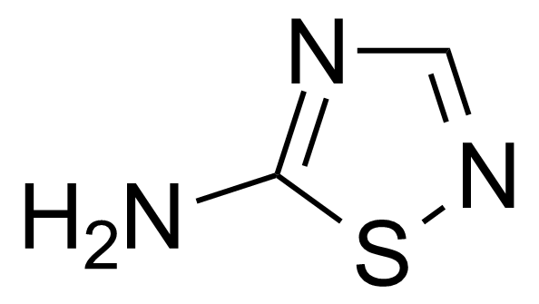 Structure of 1,2,4-Thiadiazol-5-amine