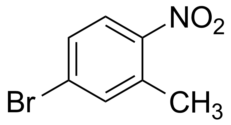 Structure of 4-Bromo-2-methyl-1-nitrobenzene