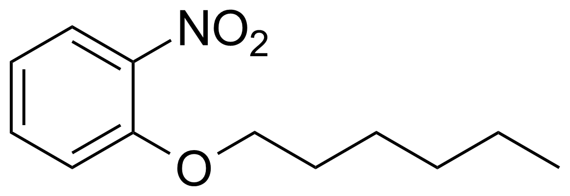 Structure of 2-Nitrophenyl hexyl ether