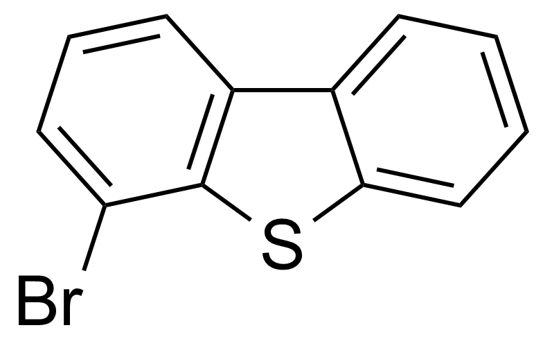 Structure of 4-Bromodibenzothiophene