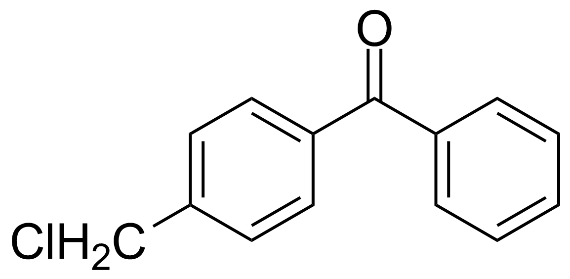 Structure of 4-(Chloromethyl)benzophenone