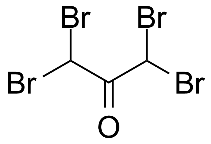 Structure of 1,1,3,3-Tetrabromoacetone
