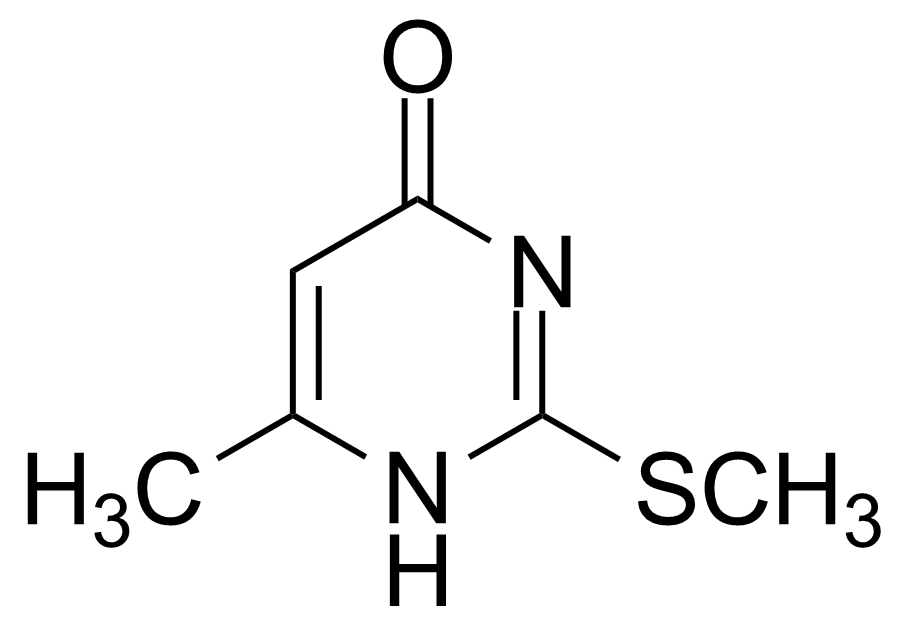 Structure of 6-Methyl-2-methylsulfanyl-1H-pyrimidin-4-one