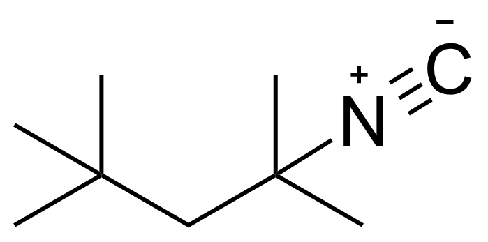 Structure of 1,1,3,3-Tetramethylbutyl isocyanide