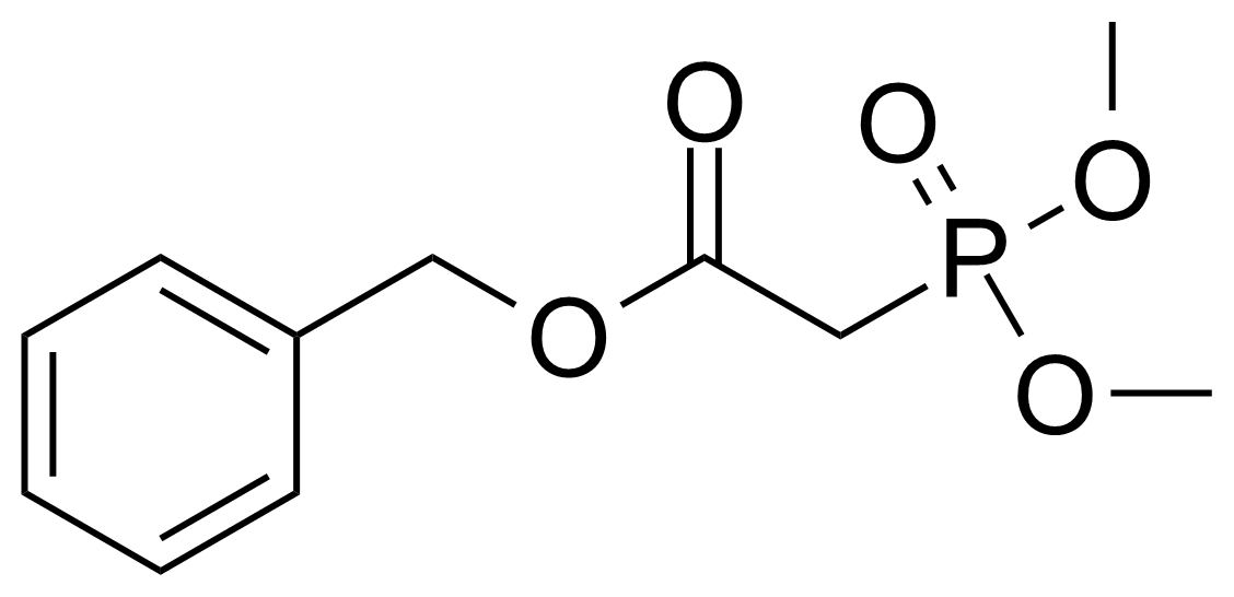 Structure of Benzyl dimethylphosphonoacetate