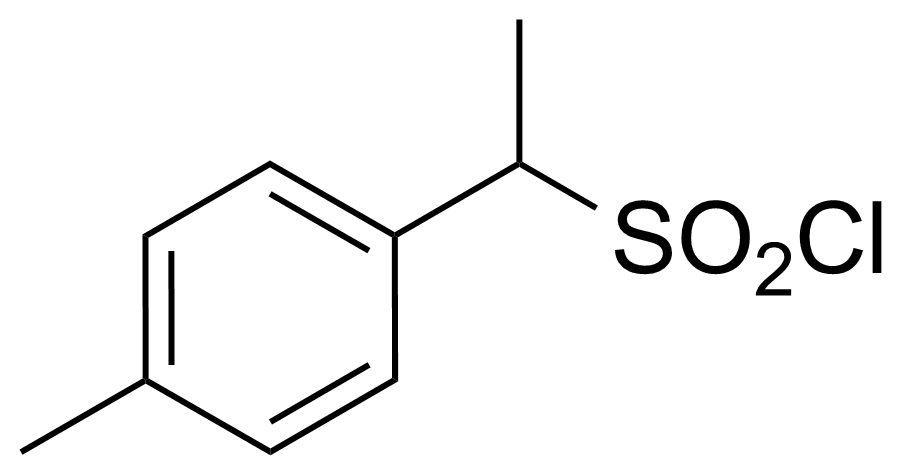 Structure of 1-(4-Methylphenyl)ethanesulfonyl chloride