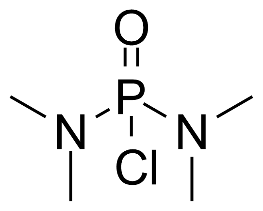 Structure of N,N,N',N'-Tetramethylphosphoro diamidic chloride